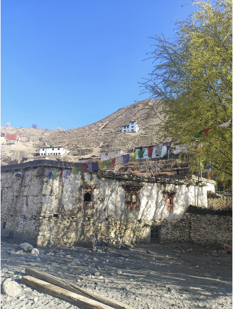 Residents relocating to higher ground in Khinga, Mustang
