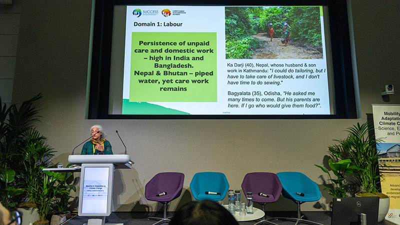 Nitya Rao on household dynamics and climate mobility